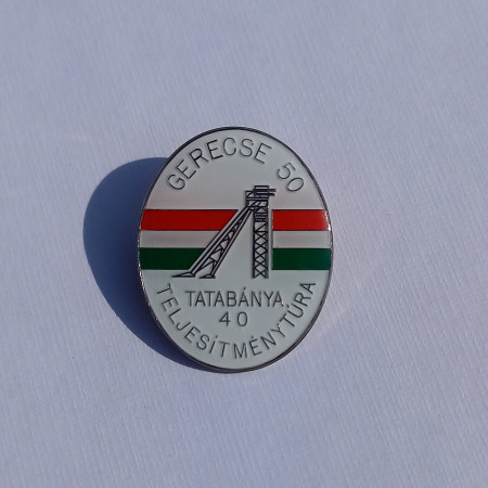 40 kilométeres táv jelvénye